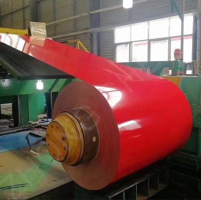 Z30-Z40 Coating G550 DX51D ppgi voorgeverfde gegalvaniseerde stalen spoel PPGI gegolfde dakplaten Spoel kleurcoated roll