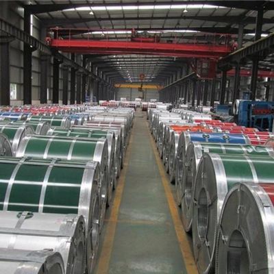 Z30-Z40 Coating G550 DX51D ppgi voorgeverfde gegalvaniseerde stalen spoel PPGI gegolfde dakplaten Spoel kleurcoated roll