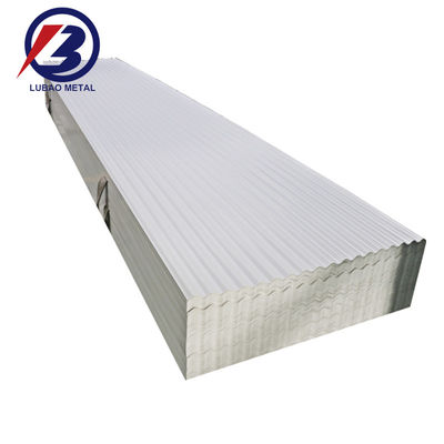 Gegalvaniseerde dakplaat Breedte 750 mm-1050 mm Gecoat in kleur Geverfd PPGI voor dakmateriaal Plaat
