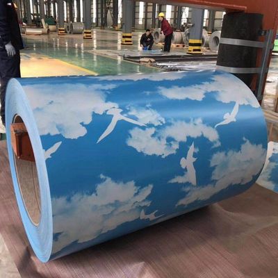 Z200 Z275 0.3mm 0.4mm 0.5mm PPGI PPGL Kleur coating plaat spoelen gegalvaniseerd staal spoelen voor breedte 600-1500mm op betaalbare prijs