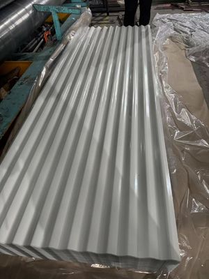 PPGI dakplaat Standard PackageVoor PPGI staal 665-1100mm Breedte gegolfde gegalvaniseerde ijzer zink metalen dakplaat panelen