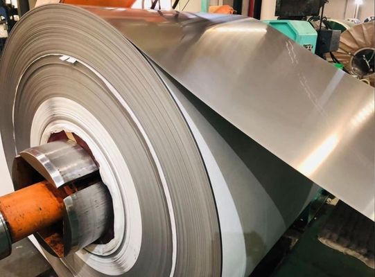 AISI ASTM 201 301 304 316 316 410 421 430 0,1-3,0 mm roestvrijstalen spoel voor de industrie