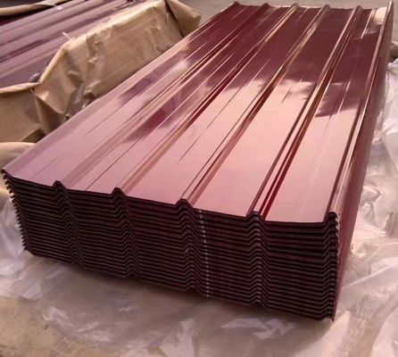 0.1-1mm Dikte SGCC SPCC SECC DX51D PPGI dakplaat Kleur gecoat voor de bouw verwerking Service Decoiling