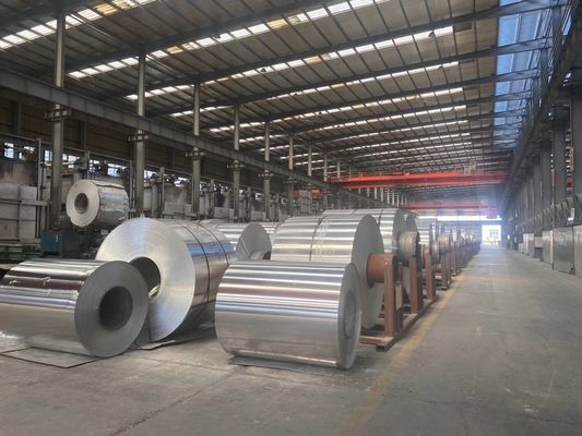 ASTM AISI JIS DIN GB-standaard 8011 5754 2024 Legies Aluminium spoelen met een dikte van 0,6 mm-2,0 mm voor industriële productie