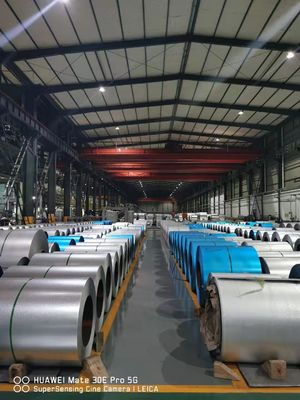 Galvalum-gecoate stalen spoel voor warm gedompelde gegalvaniseerde spoelen Metalen dakplaten Bouwmaterialen Aluminiserend zink