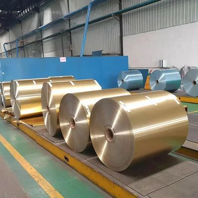 Shandong 3003 3105 5052 5152 Kleur Aluminium spoel Product Inleiding met aluminium legering rol in Temperatuur O-H112
