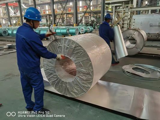 Techniek Koudgewalste gegalvaniseerde stalen spoelen voor dakplaten en bouwmaterialen