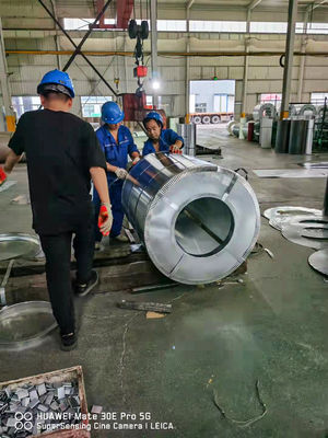 Dx51d ondergedompte gegalvaniseerde stalen spoel gegalvaniseerde stalen spoel met koudgewalste techniek en zinkcoating van 20-275 g/m2