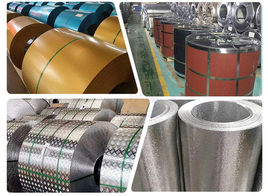 40 mm-2400 mm breedte superieure aluminium spoel met uitzonderlijke prestaties en uitstekende corrosiebestendigheid