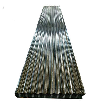 Goedkope met zink beklede gegalvaniseerde gegolfde ijzeren stalen dakplaat voor gebogen metalen daken