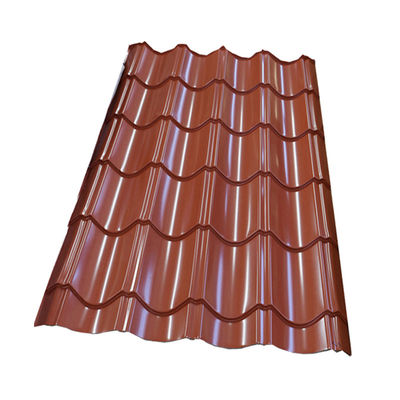 Sterkte PPGI Kleur gegalvaniseerd dakblad Bouwmateriaal Ibr Sgcc Zink bekleed Hot Dip Iron Tile Voorgeschilderd Snijwerk