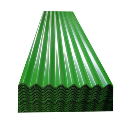 Sterkte PPGI Kleur gegalvaniseerd dakblad Bouwmateriaal Ibr Sgcc Zink bekleed Hot Dip Iron Tile Voorgeschilderd Snijwerk