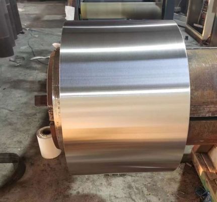 301 304 316 410 BA 2B NO1 koudgewalste roestvrijstalen spoel met verwerkingsdienst en breedte 1000-1500 mm