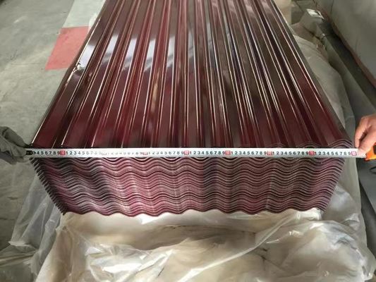 SGCC SPCC SECC 0,12 mm 0,35 mm gegalvaniseerd dak, gegolfde plaat, huidpas