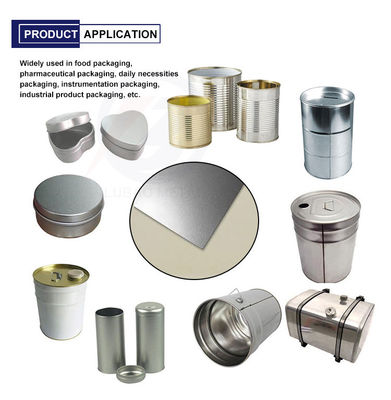 Voedingsmiddelenplaat T2 T5 Hard 2 mm 1500 mm Helder oppervlak rollen en platen voor voedselverpakkingsmaterialen