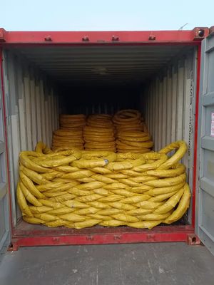 1 mm 1,5 mm 3 mm Diameter Custom gegalvaniseerde draad met 19 draad streng bescherming en oppervlakte bescherming van zink gecoate staal
