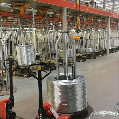 1 mm 1,5 mm 3 mm Diameter Custom gegalvaniseerde draad met 19 draad streng bescherming en oppervlakte bescherming van zink gecoate staal