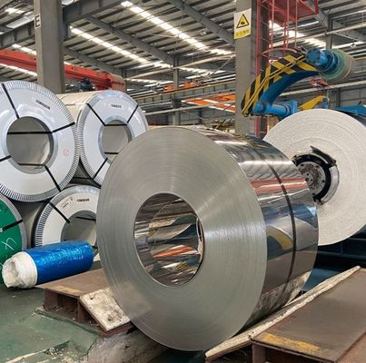 ASTM BA NO1 NO2 ss 304 316 410 430 0,4 mm koudgewalste spoelen van roestvrij staal met certificaat TISI met een breedte van 1000-1500 mm