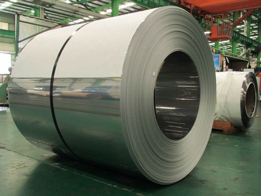 ASTM BA NO1 NO2 ss 304 316 410 430 0,4 mm koudgewalste spoelen van roestvrij staal met certificaat TISI met een breedte van 1000-1500 mm