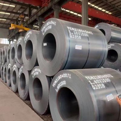 Hoge sterkte Plate Prime laag koolstofgehalte HRC ASTM A36 Q195 Q235 SS400 dikte 0,8-300mm zacht staal MS Warmgewalste stalen spoel