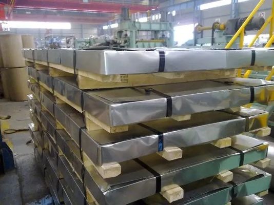 3-8 ton Spiraalgewicht 2,5 mm 3 mm gegalvaniseerde stalen plaat 120 g ASTM A653 G235 Dakbekleding GI plaat