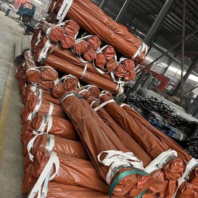 Aanpasbare Q235 Q345 voorgegalvaniseerde staalpijp met een lengte van 6,4 M en een buitendiameter van 26,9 310 mm