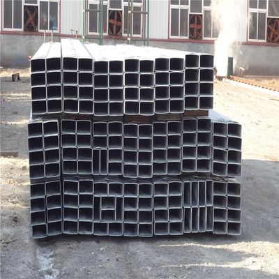 3x3 inch warm gedompelde gegalvaniseerde vierkante stalen buizen 0,5 mm zink coating verbeterde bescherming voor de bouwstructuur