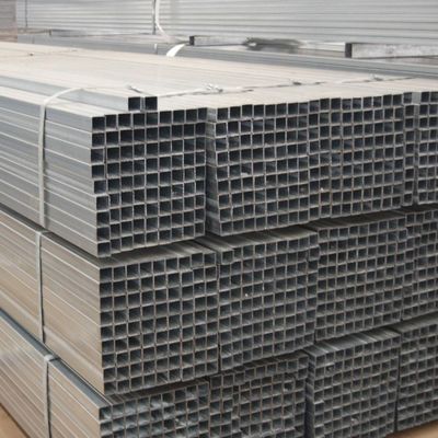 Uitstekende corrosiebestendigheid API-pijp 1,2-2 mm Dikte 6x6 inch gegalvaniseerde vierkant staalpijpen met 0,8 mm zinkcoating