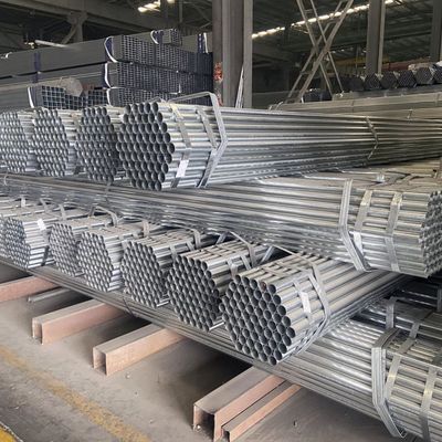 6m lengte ontwikkeling verwerking service Q195 Q345 opnieuw gegalvaniseerd warm gedompeld gegalvaniseerd stalen buis voor corrosiebestendigheid