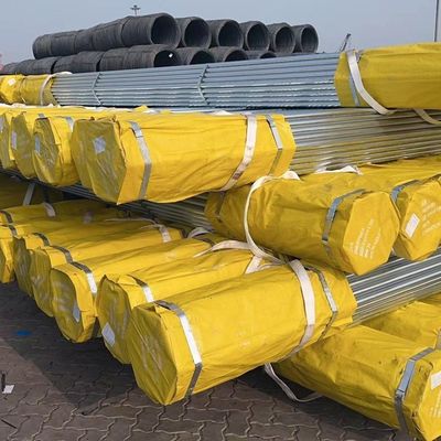 6m lengte ontwikkeling verwerking service Q195 Q345 opnieuw gegalvaniseerd warm gedompeld gegalvaniseerd stalen buis voor corrosiebestendigheid