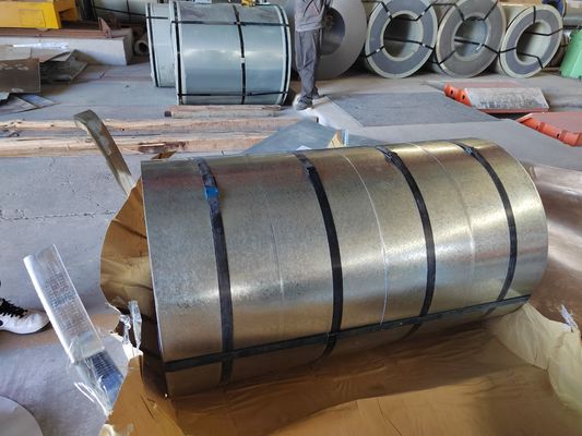 ASTM Standard Regular Spangle Z60 Z80 Z180 Z275 Dx51D Dx52D Dx53D Gi Hot Rolling Galvanized Steel Coil voor stalen buizen