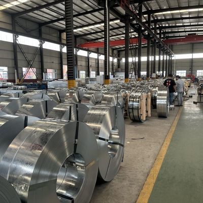 ASTM Standard Regular Spangle Z60 Z80 Z180 Z275 Dx51D Dx52D Dx53D Gi Hot Rolling Galvanized Steel Coil voor stalen buizen