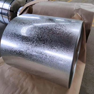 DX51D gegalvaniseerde stalen spoelen 0,12 mm-4,0 mm aangepaste dikte ijzeren plaat in rol/spoel met gegarandeerde en tolerantie