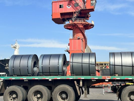 Q295 Q235 SGCC SPCC DC01 DC02 1,5 mm 1,6 mm koolstofstaal spoelen voor scheepsplaat buigpunctering verwerkt in GB-standaard