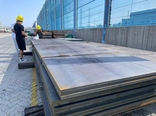 1070 1045 1020 1010 Koolstofstaalplaat voor bouwbouwbouwmateriaal warmgewalst JIS G3131 St37