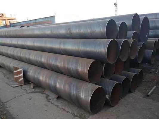 12 M lengte SSAW gelaste stalen buizen voor het vervoer van laagdrukvloeistoffen in de olie- en gasindustrie