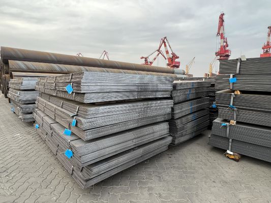 Vervaardiging van koudgewalste staalproducten HRC 6 mm tot 20 mm Ms Warmgewalste koolstofzachte staalplaat Ss355jr St37 Zwart ijzer