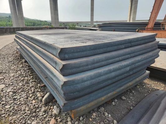 Vervaardiging van koudgewalste staalproducten HRC 6 mm tot 20 mm Ms Warmgewalste koolstofzachte staalplaat Ss355jr St37 Zwart ijzer