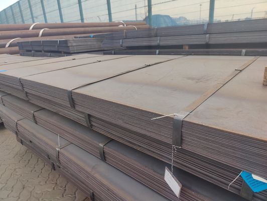 Vervaardiging van koudgewalste staalproducten HRC 6 mm tot 20 mm Ms Warmgewalste koolstofzachte staalplaat Ss355jr St37 Zwart ijzer