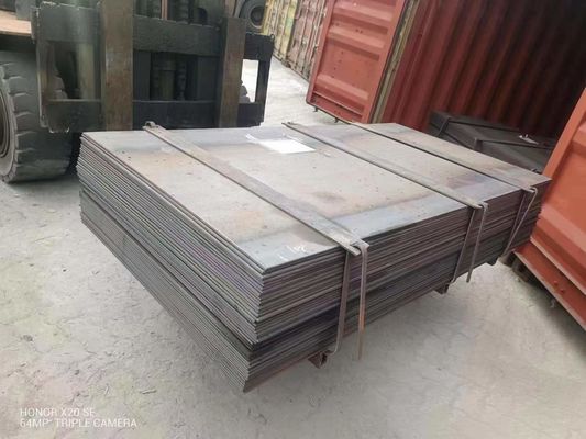 Vervaardiging van koudgewalste staalproducten HRC 6 mm tot 20 mm Ms Warmgewalste koolstofzachte staalplaat Ss355jr St37 Zwart ijzer
