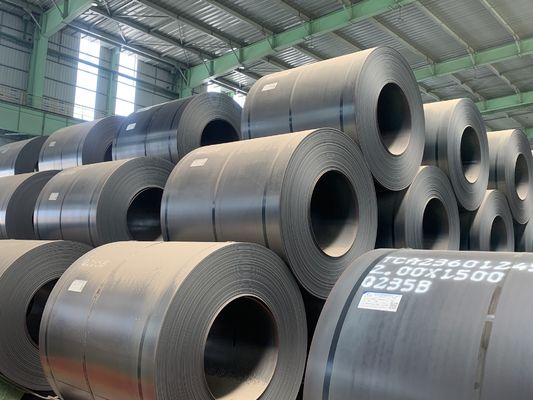 Hoogkoolstofwarmgewalste stalen spoel en plaat van 1200 mm met ASTM Q235 Q345-certificering