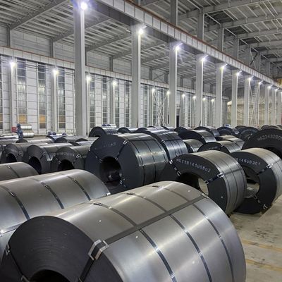 HRC warmgewalste spoelen Q195 Q235 SPCC SGCC Scheepsplaat 600 mm-1500 mm Breedte MS Carbon Steel Coil