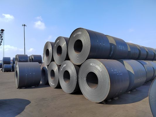 ASTM Q235 Q235B Q345 Warmgewalste koolstofstaal spoel met glad oppervlak en concurrerend