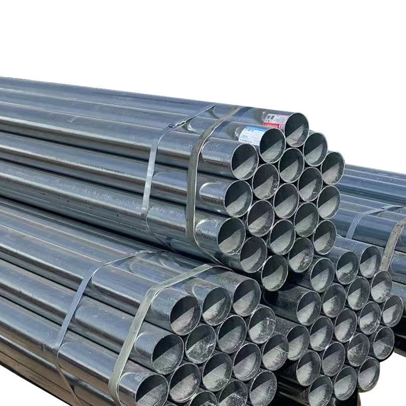 Shandong Lubao ronde sectie vorm gelast gegalvaniseerd koolstofstaal buis met Q195/Q235/Q345 graad en lange rechte ontwerp
