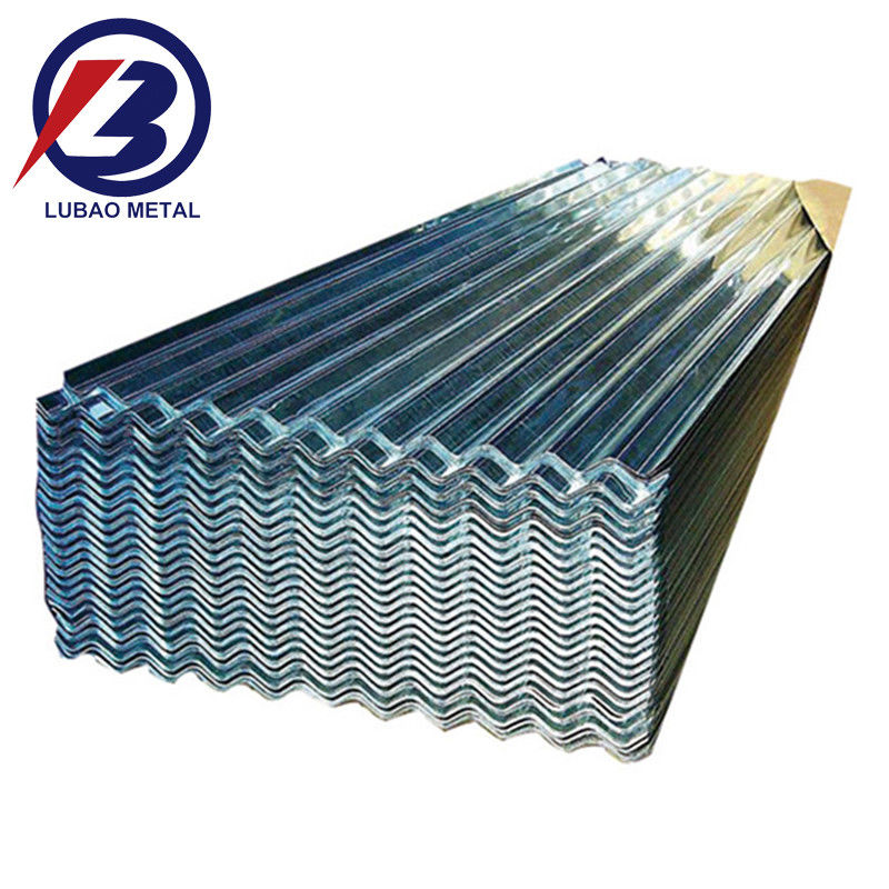 Zinkcoating 30-275 g/m2 Hoogsterkte Trapeziumvormig gegolfd gegalvaniseerd stalen dakplaat voor waterdicht gebouw
