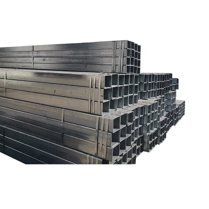 Standaard AiSi gegalvaniseerd vierkant staalpijp 2.5x2.5 gegalvaniseerd staal vierkant buis 4 x 4 inch