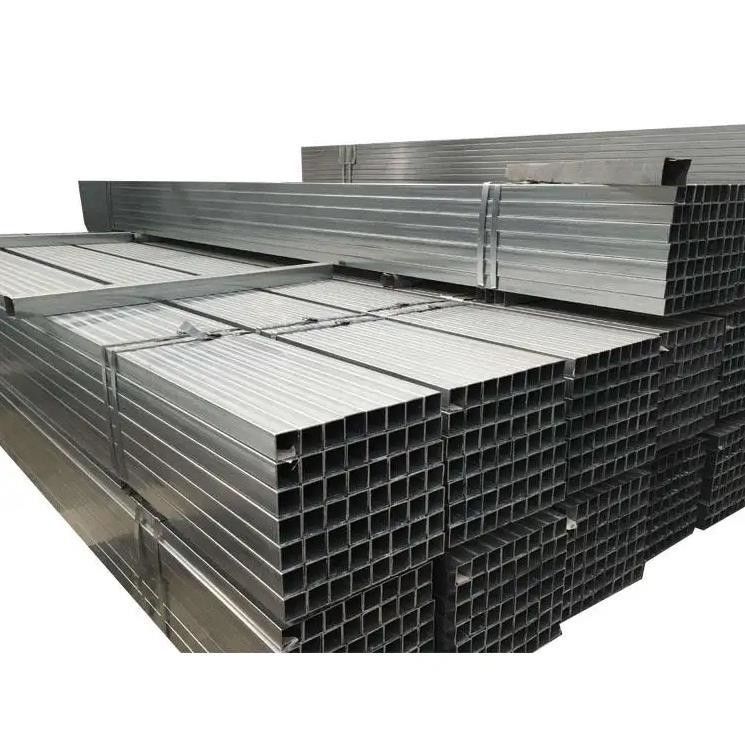 Invoicing per feitelijk gewicht niet-gelegeerd gegalvaniseerd stalen vierkant buis Z275 0,12 mm-0,35 mm voor betaalbare producten