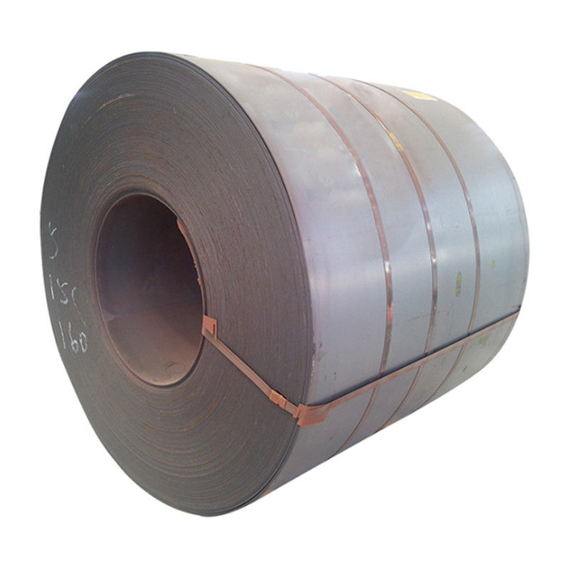 Warmgewalste stalen spoel Hrc plaat Ms spoel St37 St52 A36 strip koud in spoel/strook met ±1% tolerantie en zwart oppervlak