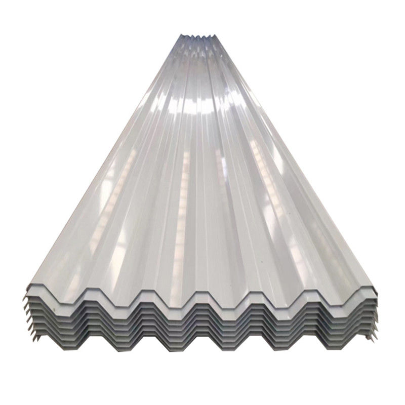 Metalen bouwmaterialen Voorgeverfd gegalvaniseerd stalen tegel 1219 mm Breedte G550 Zinkcoating Grof gekleurde stalen dakplaat