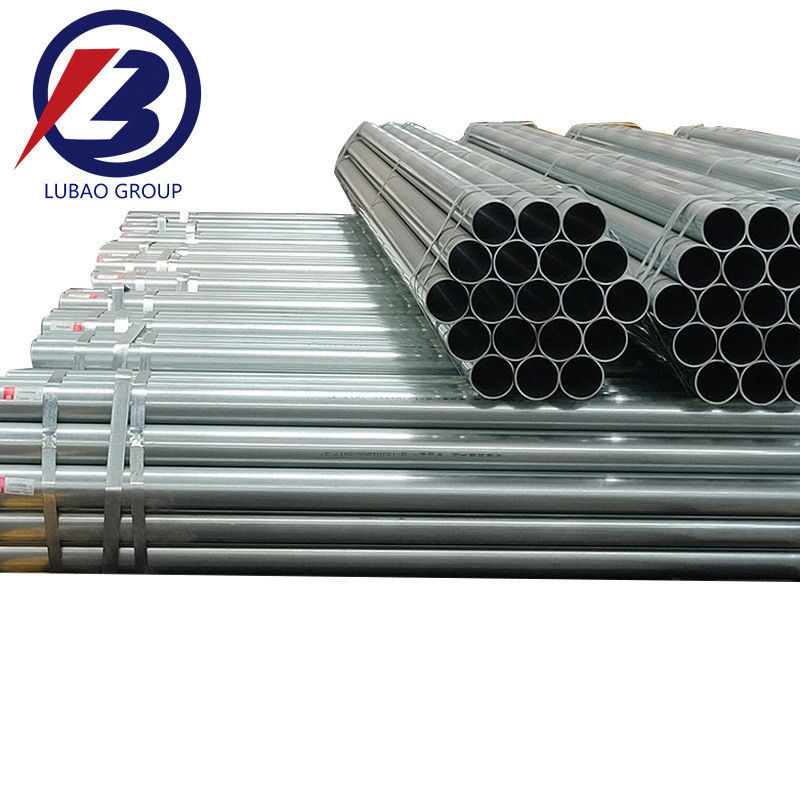 6 meter ronde sectie vorm warm gedompeld gegalvaniseerd gelast staal buis ASTM A106 A53 gegalvaniseerd staal buis met Prime